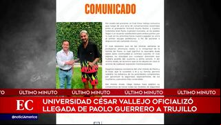 Paolo Guerrero viajará este jueves a Trujillo para unirse a la César Vallejo