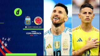 Argentina vs. Colombia: ¿dónde y cómo ver la final de la Copa América 2024?
