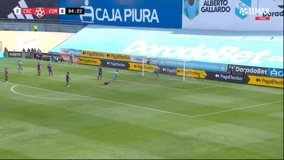 Gol de Santiago González: Sporting Cristal 3-0 Comerciantes Unidos. (Video: Liga 1 MAX)