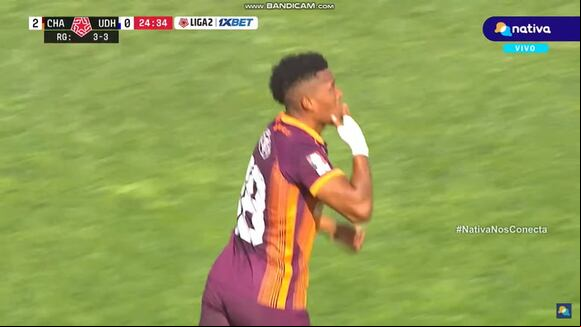 Oshiro Takeuchi marcó el 2-0 de Los Chankas sobre Alianza Universidad. (Video: Nativa TV)