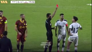 Christofer Gonzales fue expulsado en el empate 1-1 contra Ohod por la Segunda División Saudí
