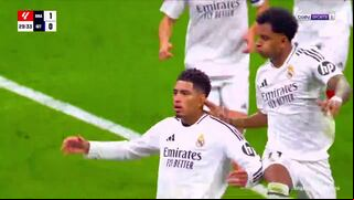 De penal: el gol de Jude Bellingham para el 1-0 de Real Madrid vs. Getafe