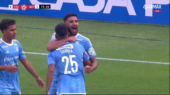 Gol de Ignacio Da Silva para el 6-1 de Sporting Cristal vs. ADT. (Vídeo: Liga 1 MAX).