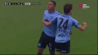 ¡En el clásico cordobés! Gol de Bryan Reyna para el 1-0 de Belgrano vs. Talleres
