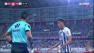 ¡Tras revisión en el VAR! Jesús Castillo fue expulsado en el Alianza Lima vs. Grau