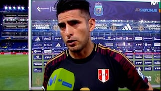 Carlos Zambrano tras derrota ante Argentina: “Hay que ser realistas, no tenemos más jugadores”