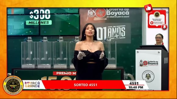 Lotería de Boyacá: resultado del 21 de diciembre de 2024. (Video: EL RESULTADO)
