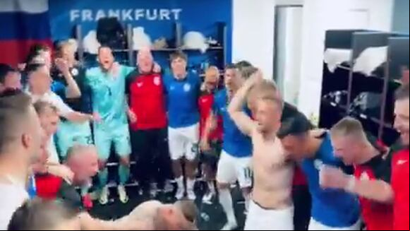 Así celebró Eslovaquia el triunfo ante Bélgica. (Video: Selección de Eslovaquia)
