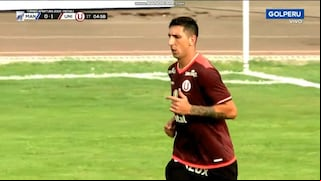 ¡El estreno del ‘9’! Gol de Dorregaray para el 1-0 de Universitario vs. Mannucci