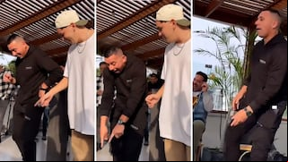 Miguel Rebosio ‘roba’ protagonismo durante reunión de amigos