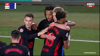 ¡Asistencia de Lamine Yamal! Gol de Dani Olmo para el 1-0 del Barcelona vs. Las Palmas