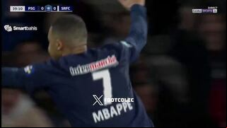 ¡Gol de Mbappé! Fintas y velocidad para el 1-0 del PSG vs. Rennes por Copa de Francia