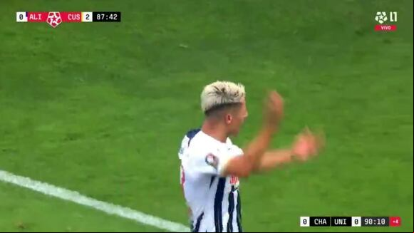 Gol de Alianza Lima para el descuento ante Cusco FC. (Video: L1 MAX)