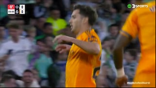 ¡Gran jugada de Mbappé! Gol de Brahim Díaz para el 1-0 del Real Madrid vs. Betis