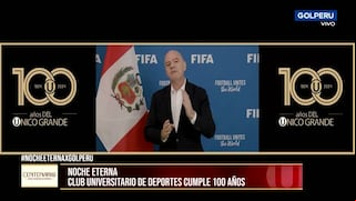 Infantino a la ‘U’ por su Centenario: “El más exitoso de la historia de la competencia con 27 títulos”