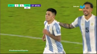 ¡De otro partido! Golazo de Thiago Almada para el 1-0 de Argentina vs. Uruguay por Eliminatorias