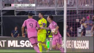 ¡Tras pase de Alba! Gol de Lionel Messi para el 1-1 de Inter Miami vs. St. Louis City