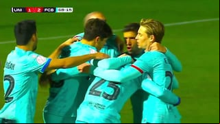 Llega la tranquilidad: goles de Koundé y Baldé para el 3-1 del Barcelona vs. Unionistas
