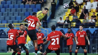 Cada vez más cerca de los 900: golazo de Cristiano Ronaldo para el 1-0 de Al Nassr vs Al Raed