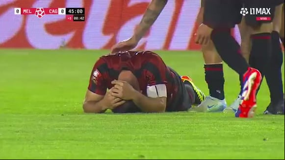 El lamento de Bernardo Cuesta tras salir lesionado en el Melgar vs Atlético Grau. (L1 MAX)