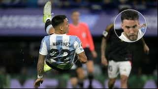 El ‘palo’ de Tagliafico a Lautaro por su gol ante Perú: “Le pega diez veces más y las erra todas”