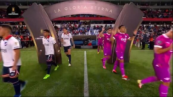 Nacional Vs. Libertad. (Video: Conmebol Libertadores 2024)