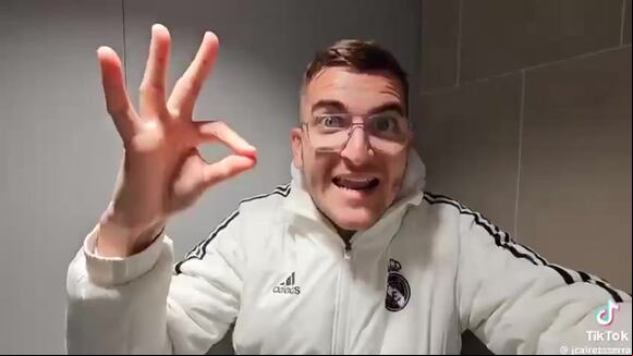 Hincha del Real Madrid ingresó de forma ilegal al Santiago Bernabéu. (Vídeo: Tik Tok).