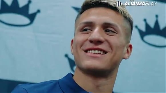 La palabra de Catriel Cabellos. (Video: Alianza Lima)