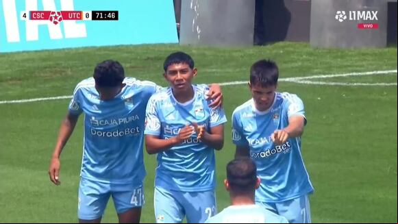Gol de Santiago González para el 4-0 de Sporting Cristal vs. UTC. (Video: L1 MAX)