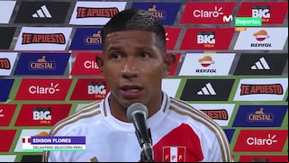 Edison Flores: “Nosotros soñamos, no sé si los demás; estamos con mucha confianza”