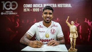 ¡Jugada maestra! Universitario oficializó el fichaje de Paolo Reyna para la temporada 2025