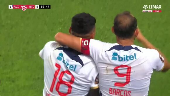 La asistencia de Jeriel de Santis a Hernán Barcos en su gol ante UTC. (Video: L1 MAX)