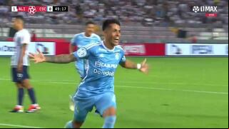 Todo igualado: gol de Santiago González para el 1-1 de Sporting Cristal vs. Alianza Lima
