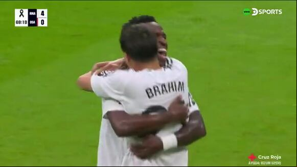 El 4-0 de Real Madrid ante Osasuna. (Video: DSports)