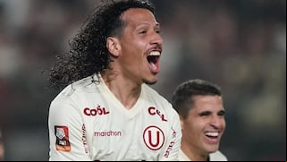 De cabeza: el gol de Williams Riveros para el 1-0 de Universitario vs. César Vallejo