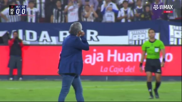 Expulsión de Néstor Gorosito en Alianza Lima | VIDEO: L1 MAX