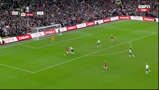 Asistencia de Garnacho: corrida heroica y gol de Diallo para Man. United 4-3 Liverpool