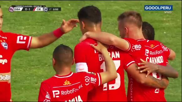 Carlos Beltrán marcó el 1-0 de Cienciano sobre Sport Boys. (Video: GOLPERU)