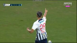 ¡Debut de Gonzalo Aguirre con Alianza Lima! Ingresó en el partido contra Sporting Cristal