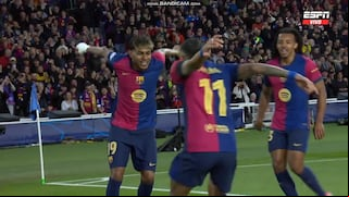 ¡Mandan los culés! Goles Raphinha y Lamine Yamal para el 3-1 del Barcelona vs. Benfica