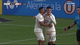 ¡Desde fuera del área! Gol de Jairo Concha para el 2-0 de Universitario vs. Sport Huancayo