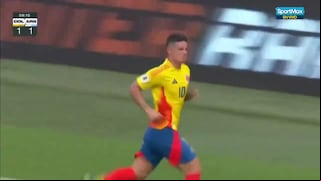 ¡Golpe por golpe! Goles de James y González para el 2-1 de Colombia vs. Argentina