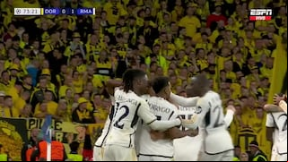 ¡Cabezazo y a celebrar! Gol de Dani Carvajal para el 1-0 de Real Madrid vs. Dortmund
