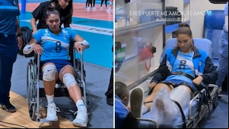 Alexandra Llaro sufre esguince y recibe tierno mensaje de apoyo
