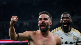 ¡Otra remontada madridista! Gol de Carvajal para el 3-2 del Real Madrid vs. Almería