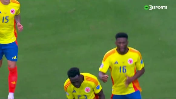 Davinson Sánchez anotó el 2-0 de Colombia vs Costa Rica por la Copa América 2024. (Vídeo: Dsports).