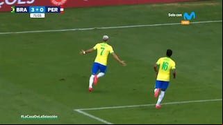 Dos goles en menos de cinco minutos: Andreas Pereira y Luiz Henrique anotaron para el 4-0 en Brasil vs Perú