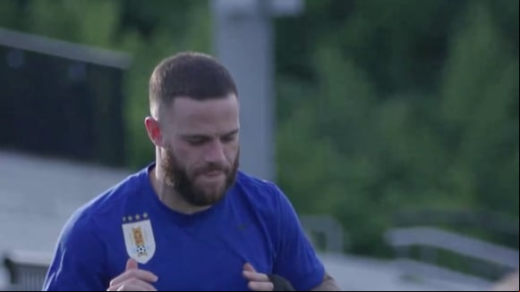 Uruguay se prepara para jugar ante Canadá. (Video: Uruguay)
