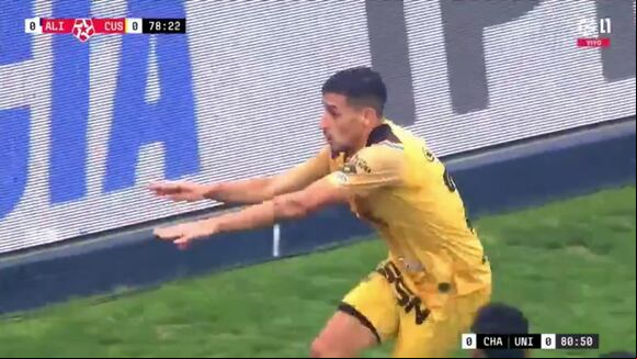 Gol de Lucas Colitto para el 1-0 de Cusco FC vs. Alianza Lima. (Video: L1 MAX)