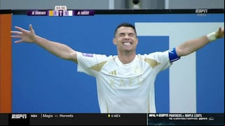 ¡Van 913 en su carrera! Goles de Cristiano Ronaldo para el 3-0 de Al Nassr vs Al Gharafa
